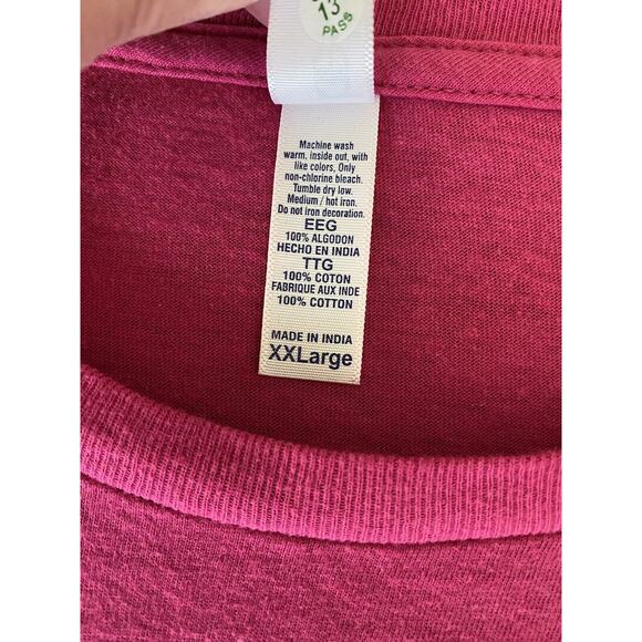 Mustang Week Myrtle Beach Women's Missy Fit Logo Graphic T-shirt Fuchsia XXL - Picture 8 of 8